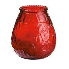 Image de BOUGIE VENITIENNE ROUGE CARTON DE 12