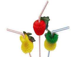 Image de PAILLES FRUIT 23CM PACK DE 100/124.25