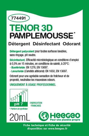Image de TENOR 3D PAMPLEMOUSSE DOSES 250x20ML