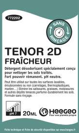 Image de TENOR 2D FRAICHEUR DOSES 250x20ML