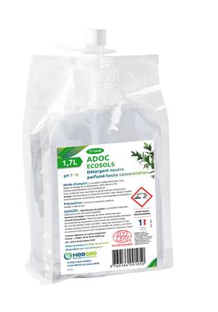 Image de ADOC SOL DETERGENT NEUTRE ECOCERT 4X1.7L
