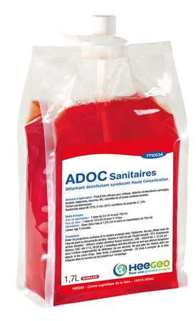 Image de ADOC SANITAIRE DESINF DETART 4X1.7L